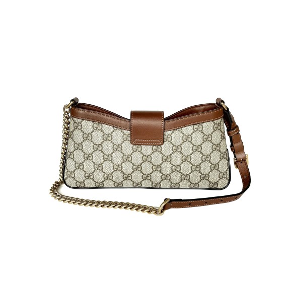 Gucci Padlock Small Shoulder Bag in GG Supreme Canvas